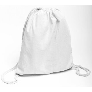 Baumwollrucksack Weiß