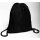 Baumwollrucksack Schwarz