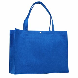 Filztragetasche Blau
