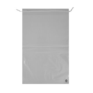 LDPE Kordelzugbeutel transparent
