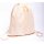 Baumwollrucksack Natur 340 x 400 mm 145g/m²