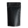 Standbodenbeutel Schwarz Matt mit Druckverschluss 1000 ml