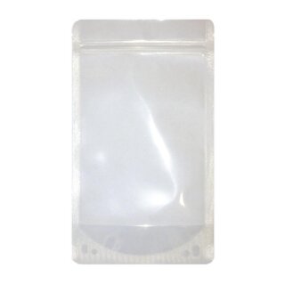 Standbodenbeutel transparent PET-PE mit Druckverschluss 2000 ml