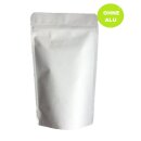 Standbodenbeutel ECO aus weißem Kraftpapier ohne...