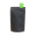 Doypack Kraftpapier schwarz ECO mit Druckverschluss 100 ml