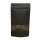 Doypack Kraftpapier schwarz mit Druckverschluss & Fensterstreifen 100 ml / 50 g