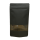 Doypack Kraftpapier schwarz mit Druckverschluss & Fensterstreifen 250 ml / 70 g
