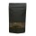 Doypack Kraftpapier schwarz mit Druckverschluss & Fensterstreifen 500 ml / 100 g