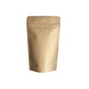 Doypack Kraftpapier braun Zuckerrohr/PE 500 ml