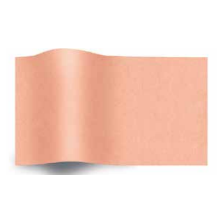 Seidenpapier Uni Pfirsich