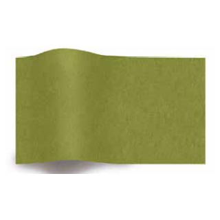 Seidenpapier Uni Moos Grün