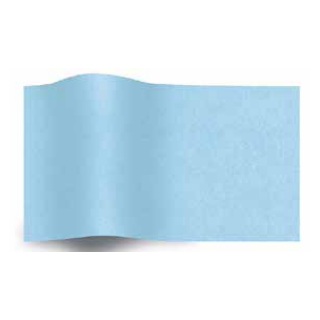 Seidenpapier Uni Hellblau