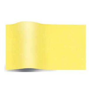 Seidenpapier Uni Gelb