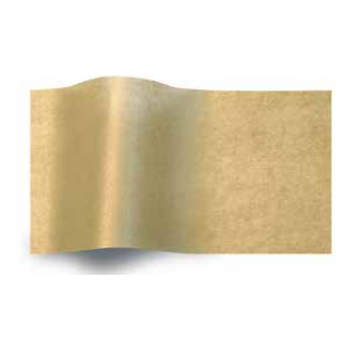 Seidenpapier Perleffekt Gold