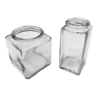 Gewürzglas weiß (Klarglas)