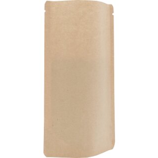 Doypack 100-Prozent Papier, recylebar braun