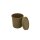 Becher ECO braun mit Deckel