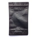 Standbodenbeutel Schwarz Matt mit Druckverschluss 100 ml