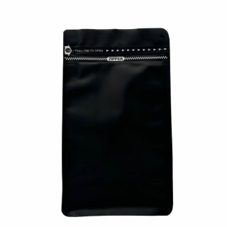 Boxpouches Flachbodenbeutel recycelbar mit Frontzipper bedruckt