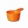 Dosierlöffel PP orange kurzer Griff