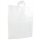 HDPE Schlaufentragetasche 22 + 10 x 30 cm Halbtransparent 75 µ