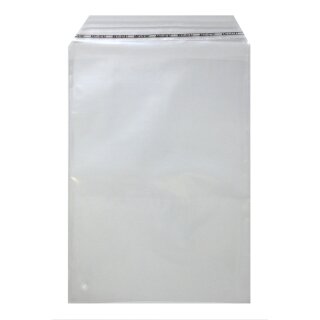 PP ADH-Klappenbeutel 250 x 350 x 50 mm 50 µ gelocht