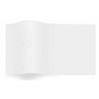 Seidenpapier Uni Weiß groß